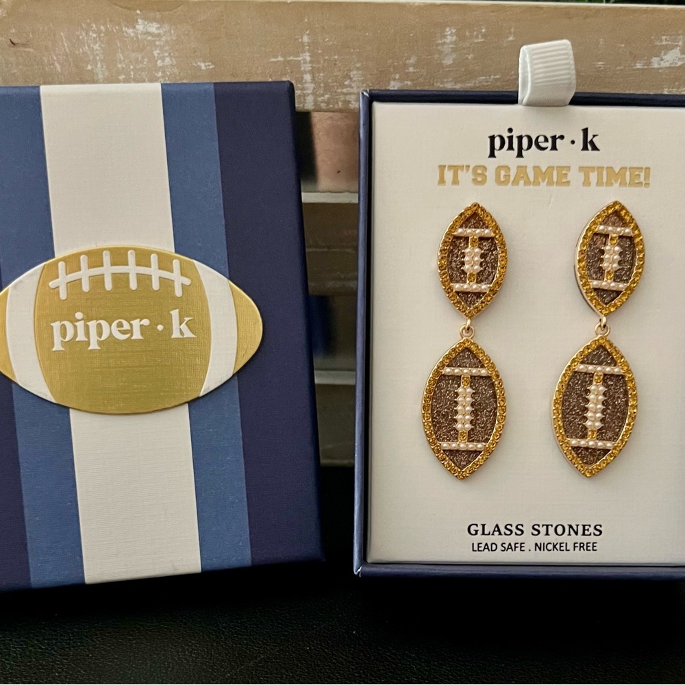 PIPER-K It’s Game Time! Football Earrings